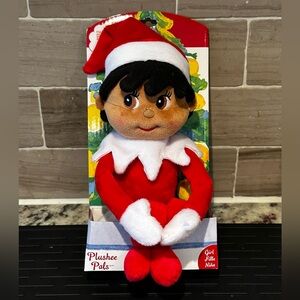Brand New Elf On The Shelf Plushee Pal Red/White Elf Girl Plush Holiday Toy